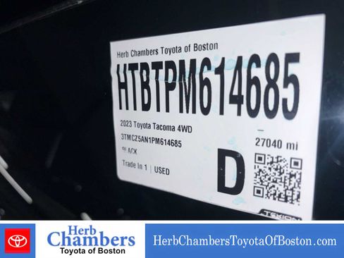 Used 2023 Toyota Tacoma 4x4 Double Cab w/ Trail Edition image 13