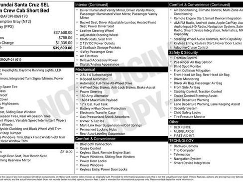 Used 2023 Hyundai Santa Cruz SEL Premium image 2