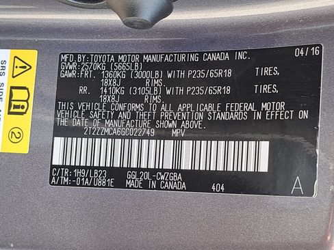 Used 2016 Lexus RX 350 FWD w/ Premium Package image 38