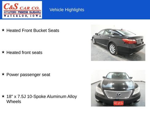 Used 2011 Lexus LS 460 AWD w/ Luxury Value Edition image 13