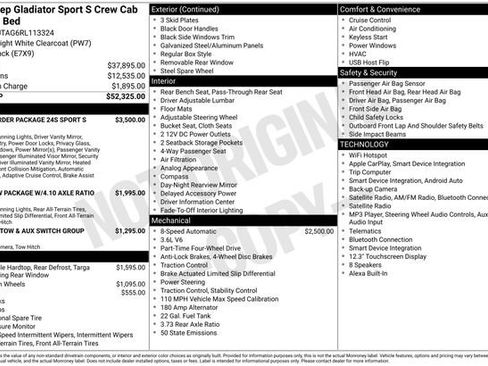 Used 2024 Jeep Gladiator Sport AWD/4WD image 7