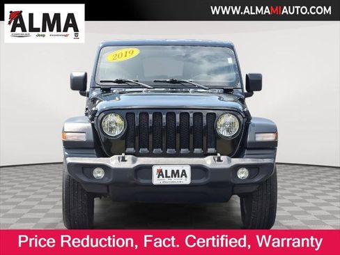 Certified 2019 Jeep Wrangler Unlimited Sport S image 1