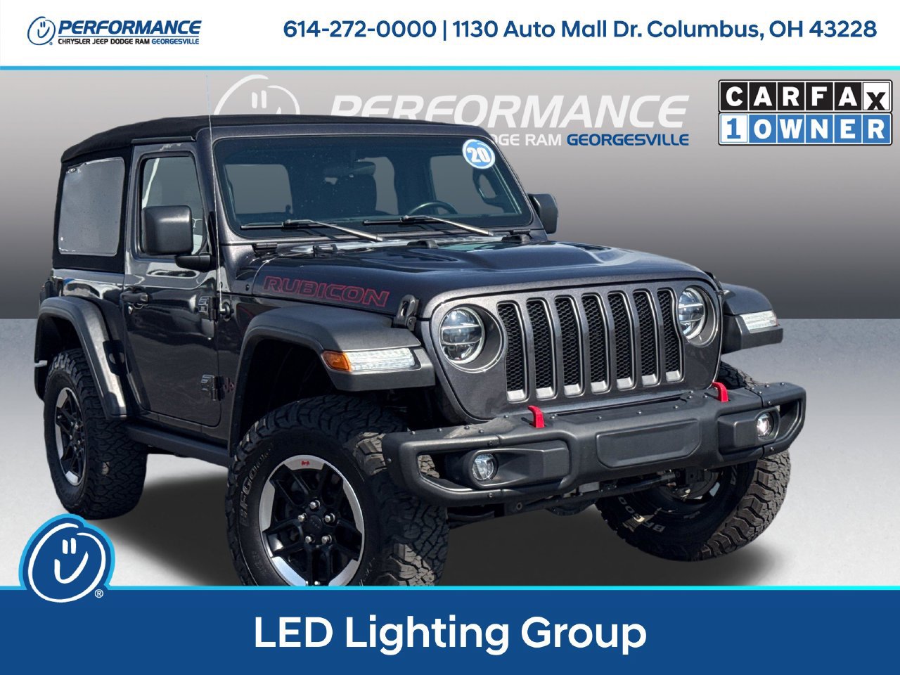 Used 2020 Jeep Wrangler Rubicon w/ Steel Bumper Group AWD/4WD image 1