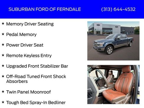 Used 2019 Ford F150 King Ranch w/ Trailer Tow Package AWD/4WD image 13