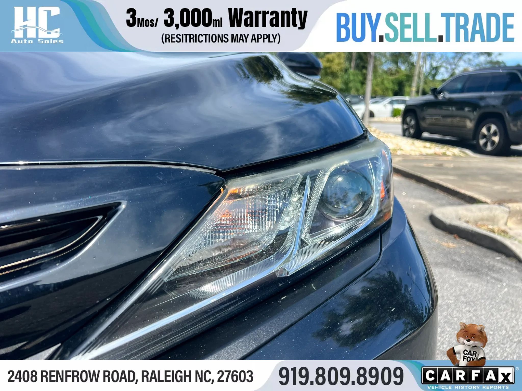 Used 2019 Toyota Camry SE w/ Convenience Package FWD image 9