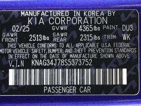 Used 2025 Kia K5 EX FWD image 19