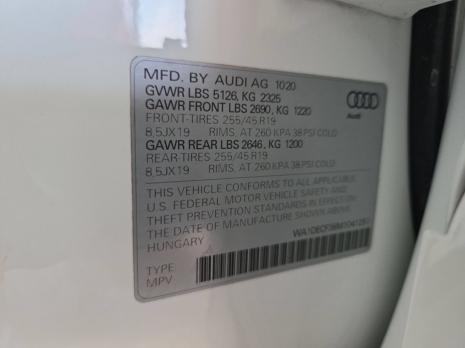 Used 2021 Audi Q3 2.0T Premium w/ Black Optic Sport Package AWD/4WD image 32