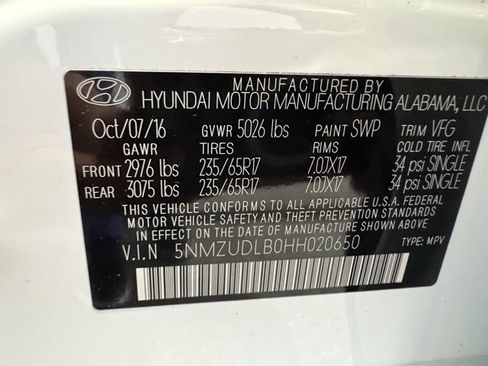 Used 2017 Hyundai Santa Fe Sport image 26