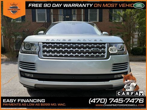 Used 2017 Land Rover Range Rover HSE image 4