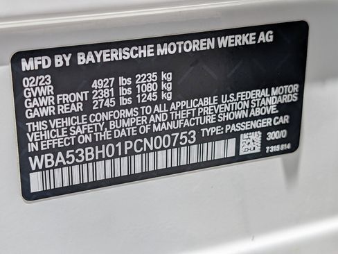 Used 2023 BMW 530i w/ Premium Package RWD image 22