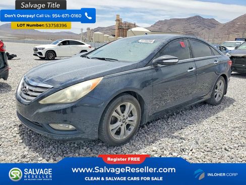 Used 2012 Hyundai Sonata Limited w/ Navigation Pkg FWD image 1