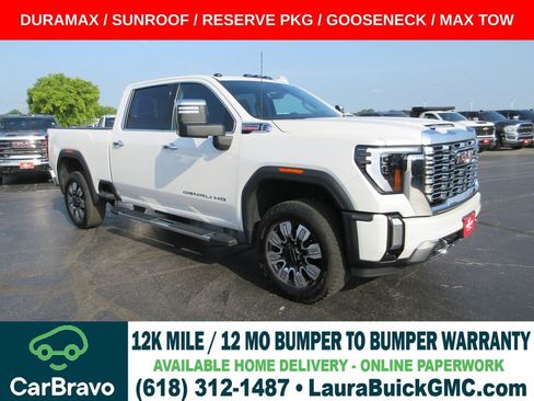 Certified 2025 GMC Sierra 2500 Denali w/ Denali Reserve Package AWD/4WD image 1