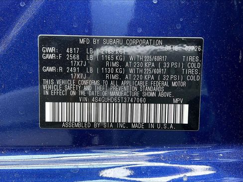 New 2026 Subaru Crosstrek 2.5i Premium AWD/4WD image 19