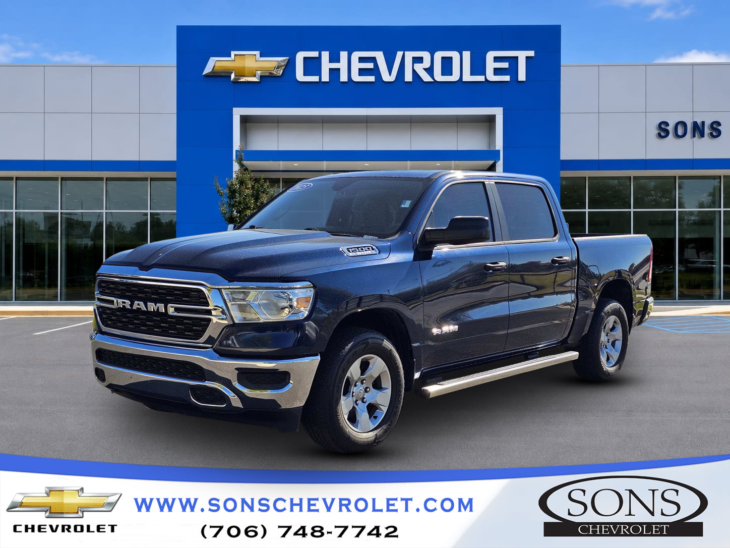 Used 2023 RAM 1500 Big Horn AWD/4WD image 1