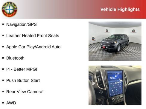 Used 2024 Ford Edge SEL w/ Convenience Package AWD/4WD image 2