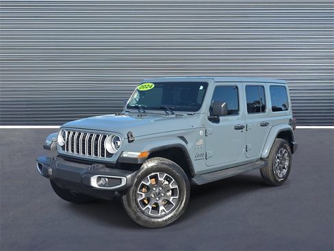 Used 2024 Jeep Wrangler Sahara w/ Technology Group image 1
