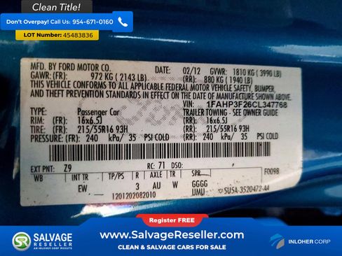 Used 2012 Ford Focus SE image 4