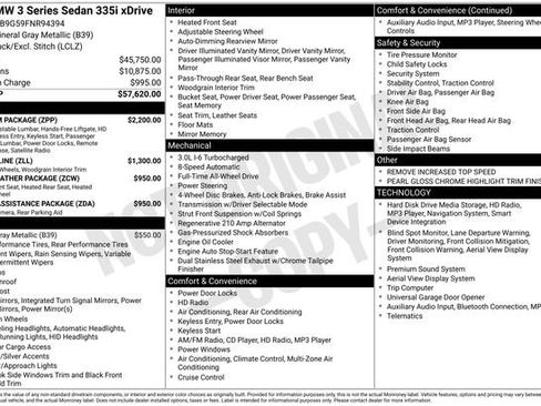 Used 2015 BMW 335i xDrive Sedan image 17