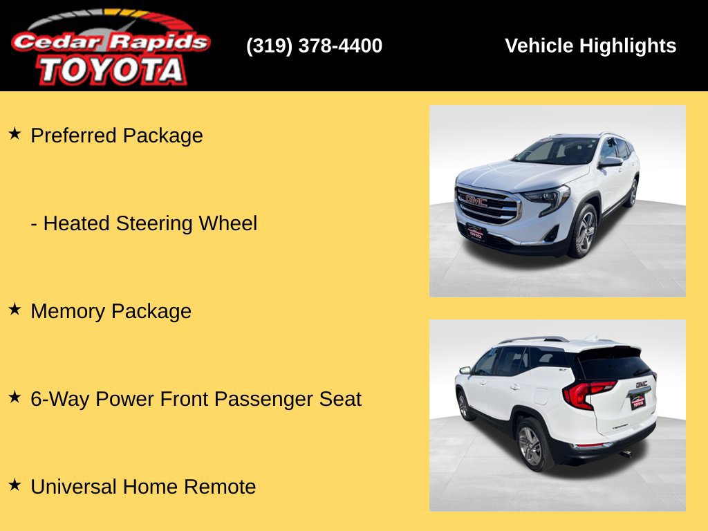 Used 2019 GMC Terrain SLT w/ Preferred Package AWD/4WD image 24