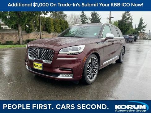 Used 2021 Lincoln Aviator Black Label w/ Dynamic Handling Package image 1