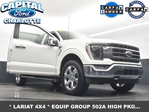 Used 2022 Ford F150 Lariat w/ Equipment Group 502A High image 34