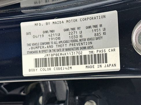 Used 2019 MAZDA MAZDA3 AWD Sedan w/ Premium Package image 33