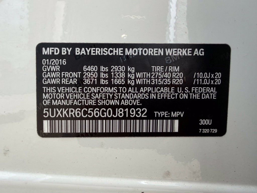 Used 2016 BMW X5 xDrive50i AWD/4WD image 20