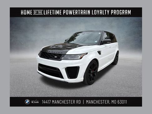 Used 2021 Land Rover Range Rover Sport SVR image 1