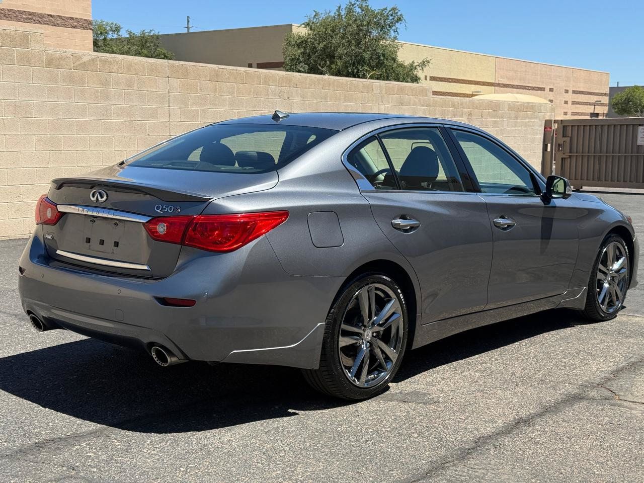 Used 2016 INFINITI Q50 Red Sport 400 AWD/4WD image 7