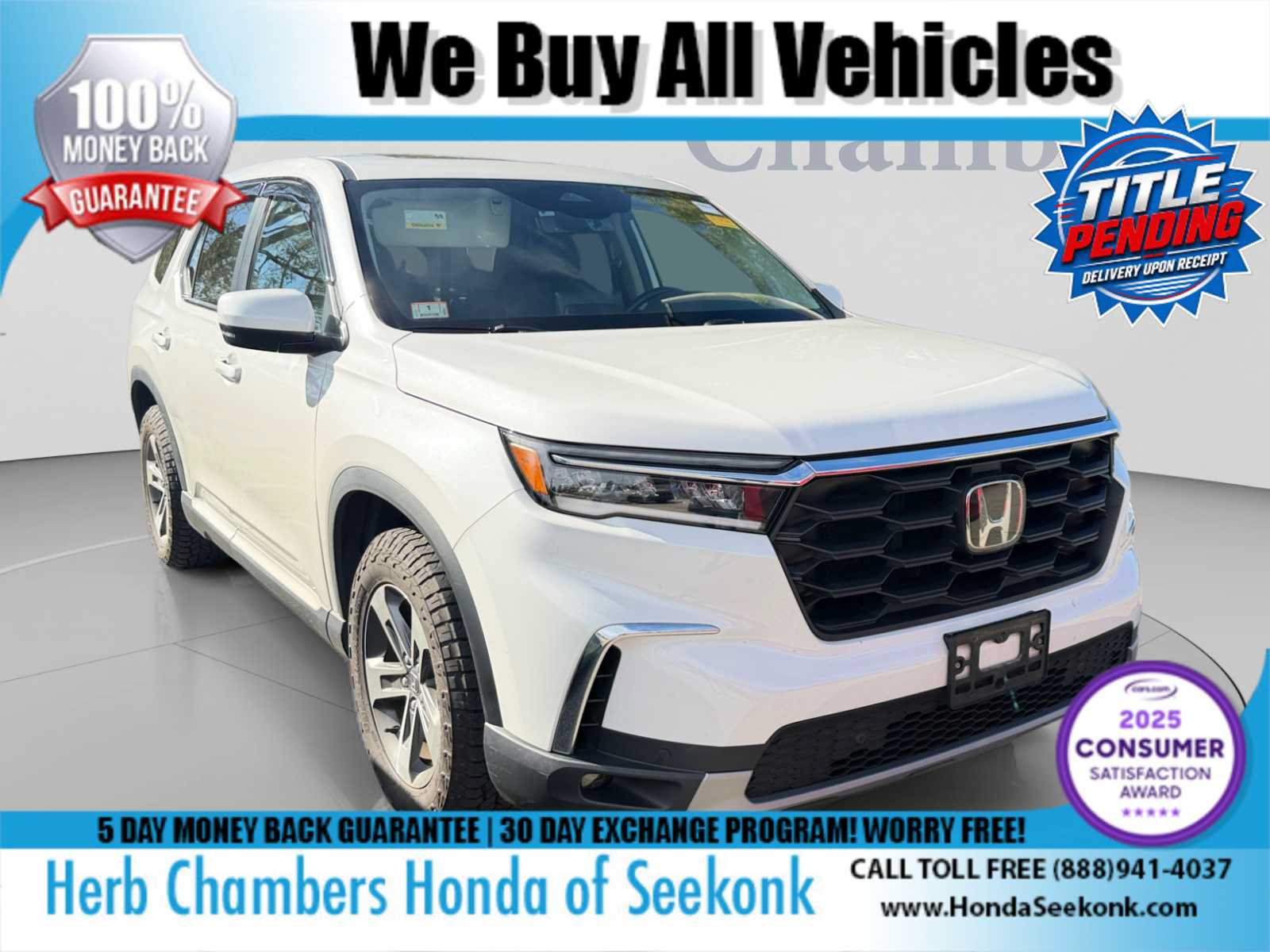 Used 2023 Honda Pilot EX-L image 1