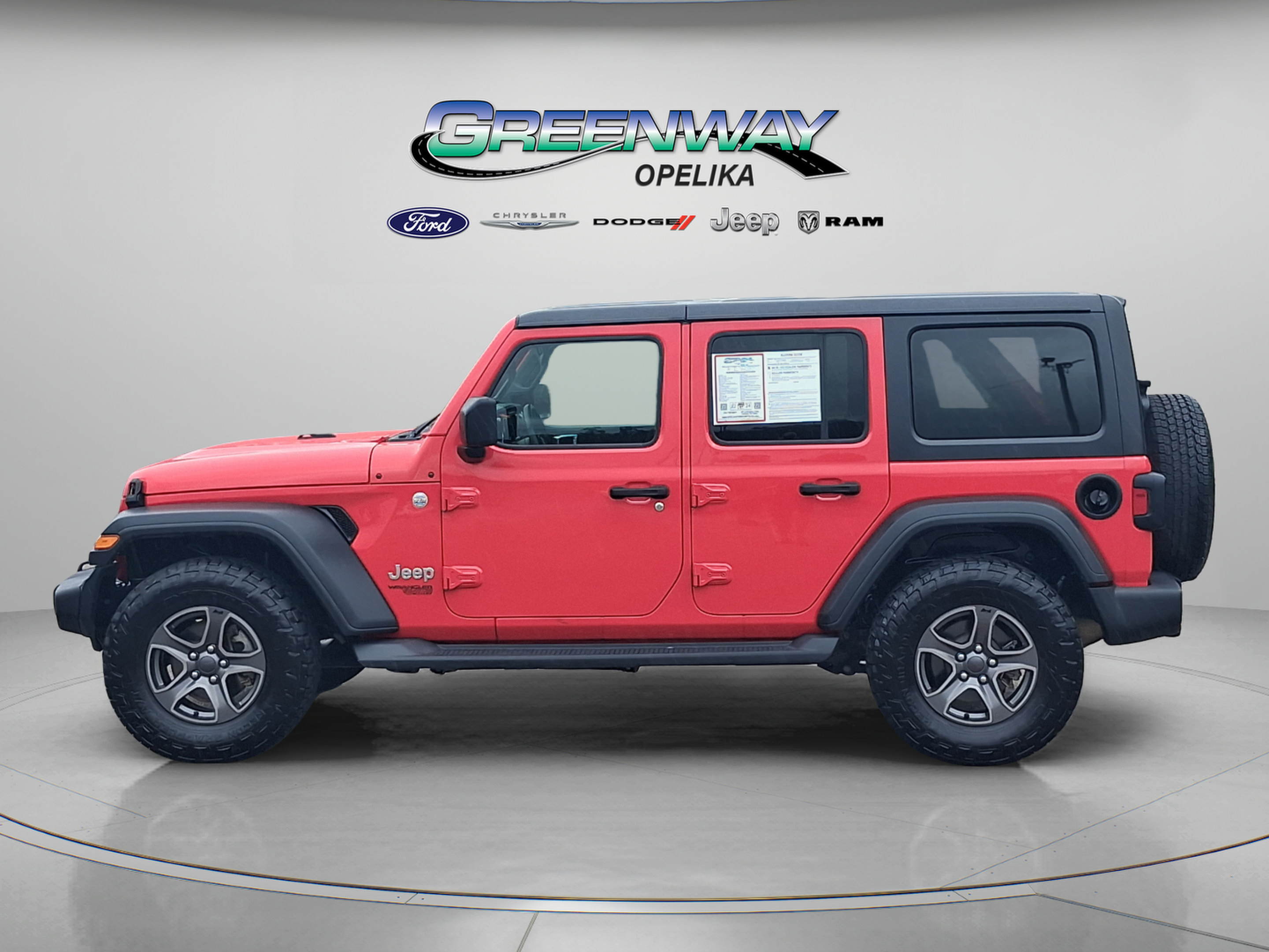 Used 2018 Jeep Wrangler Unlimited Sport S AWD/4WD image 4