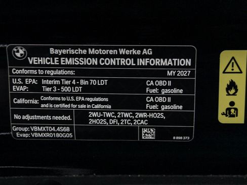 New 2027 BMW X6 M60i AWD/4WD image 28