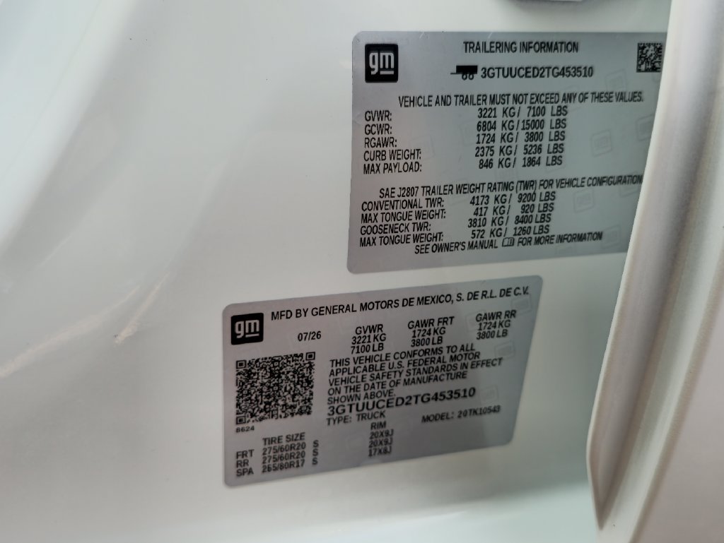 New 2026 GMC Sierra 1500 Elevation w/ Preferred Package AWD/4WD image 33