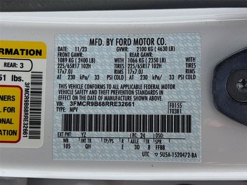 Used 2024 Ford Bronco Sport Big Bend w/ Convenience Package AWD/4WD image 32
