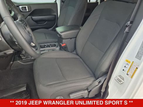 Used 2019 Jeep Wrangler Unlimited Sport S AWD/4WD image 15