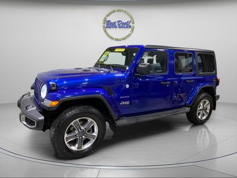 Used 2020 Jeep Wrangler Unlimited Sahara AWD/4WD image 1