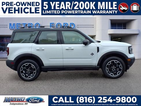 Used 2025 Ford Bronco Sport Outer Banks w/ Outer Banks Tech Package+ AWD/4WD image 2