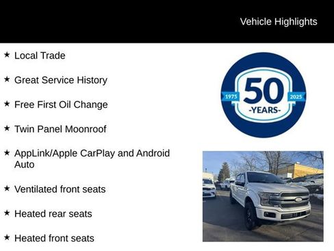 Used 2018 Ford F150 Platinum w/ Equipment Group 701A Luxury image 5