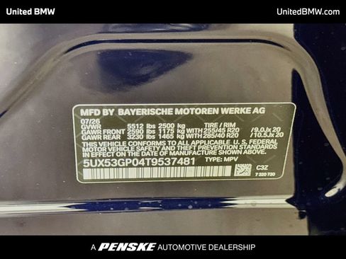New 2026 BMW X3 xDrive30i w/ Premium Package AWD/4WD image 15