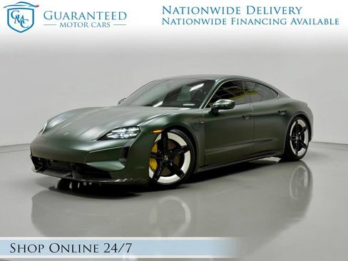 Used 2025 Porsche Taycan Turbo S w/ Premium Package AWD/4WD image 2