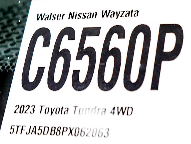 Used 2023 Toyota Tundra Limited AWD/4WD image 33