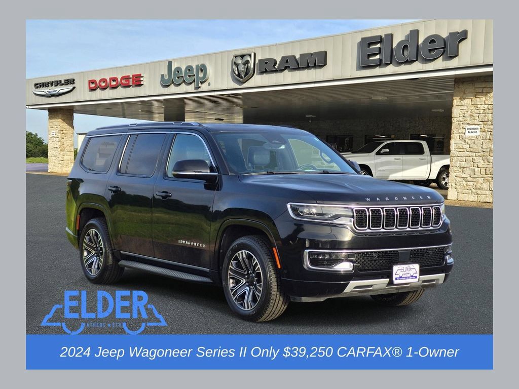Used 2024 Jeep Wagoneer Series II w/ Flexible Seating Group AWD/4WD 360° Tour