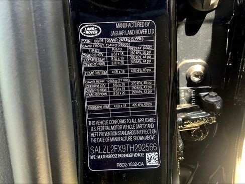 New 2026 Land Rover Range Rover Evoque Dynamic SE image 21