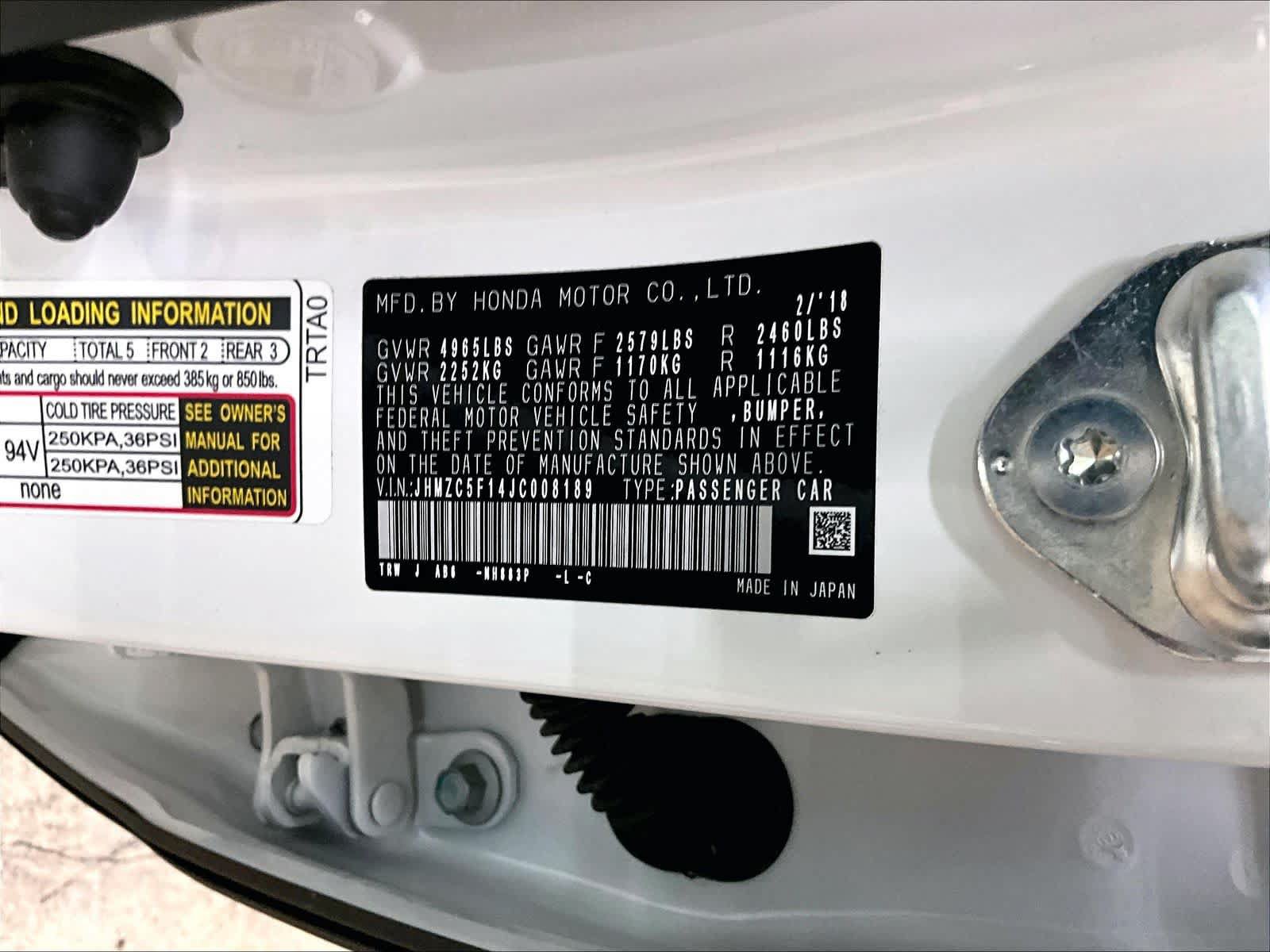 Used 2018 Honda Clarity Plug-In Hybrid image 36