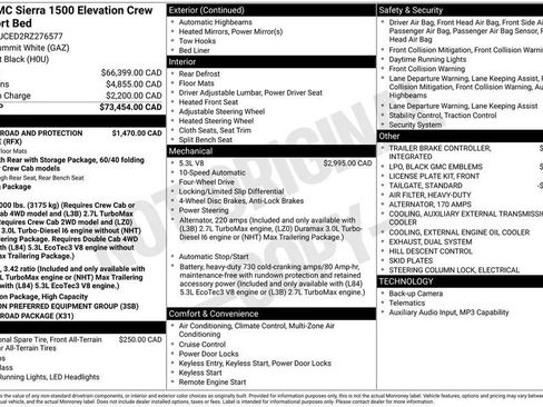 Used 2024 GMC Sierra 1500 Elevation AWD/4WD image 2