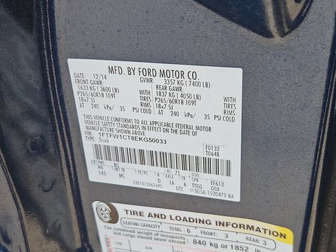 Used 2014 Ford F150 XLT w/ Equipment Group 302A Luxury RWD image 26