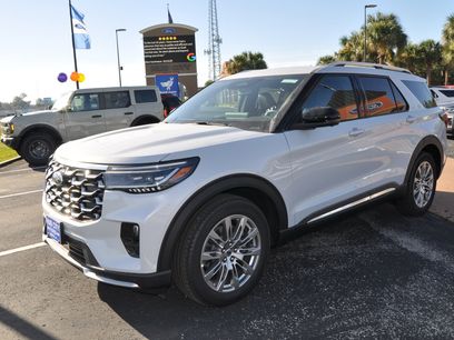 New 2025 Ford Explorer Platinum