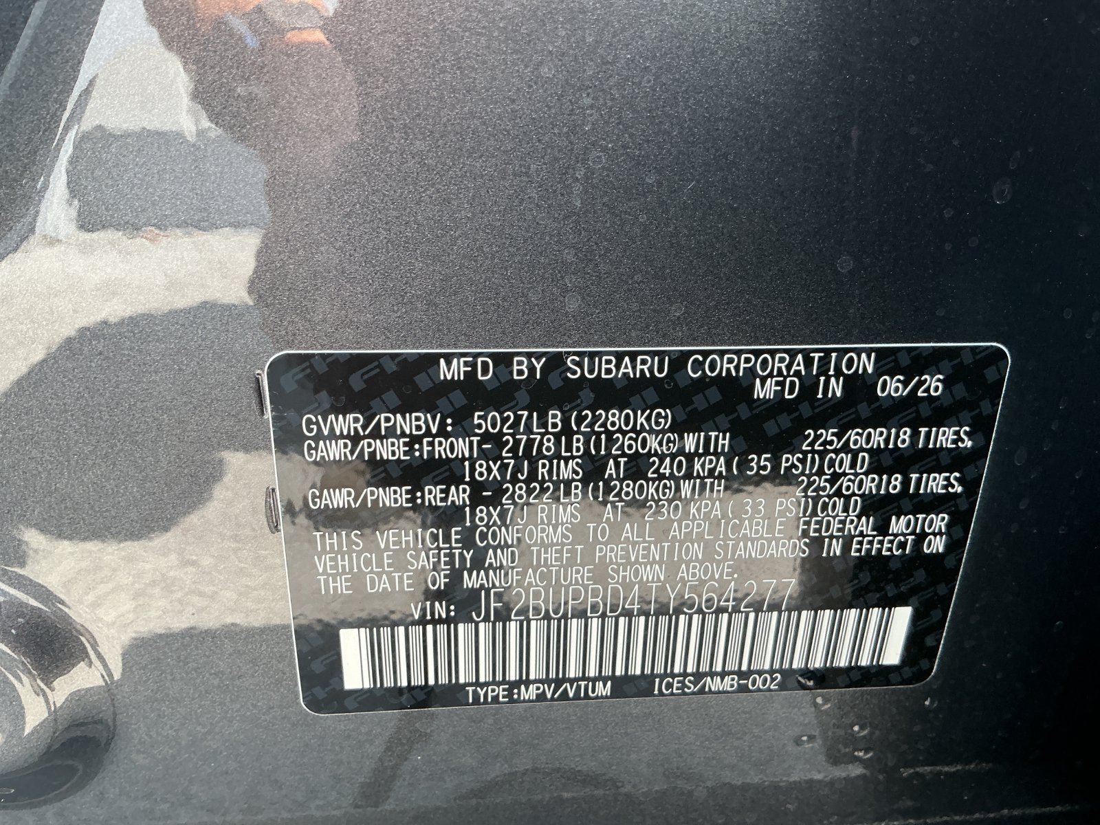 New 2026 Subaru Outback Premium AWD/4WD image 24