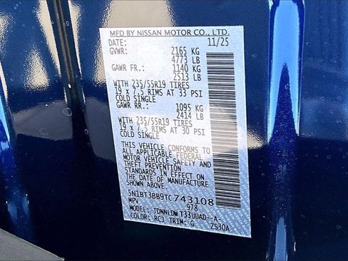 New 2026 Nissan Rogue Dark Armor image 8