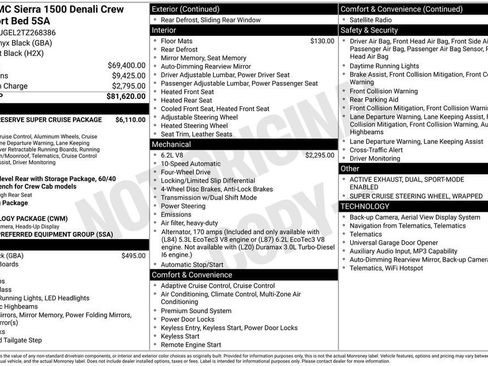 New 2026 GMC Sierra 1500 Denali AWD/4WD image 48